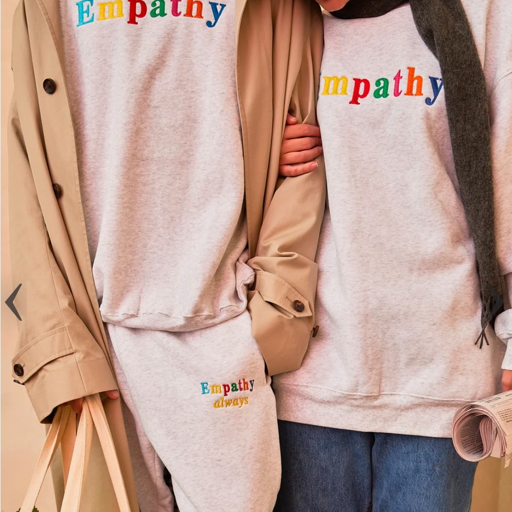 The Mayfair Group Empathy Always Sweatshirt and Sweatpants Set - Picture 2 of 14